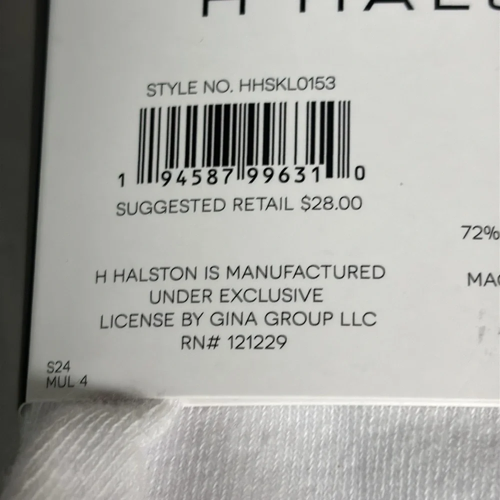 New H Halston Socks Women’s 6 Pair Tan & White Soft Quarters Casual Activewear - Picture 11 of 14